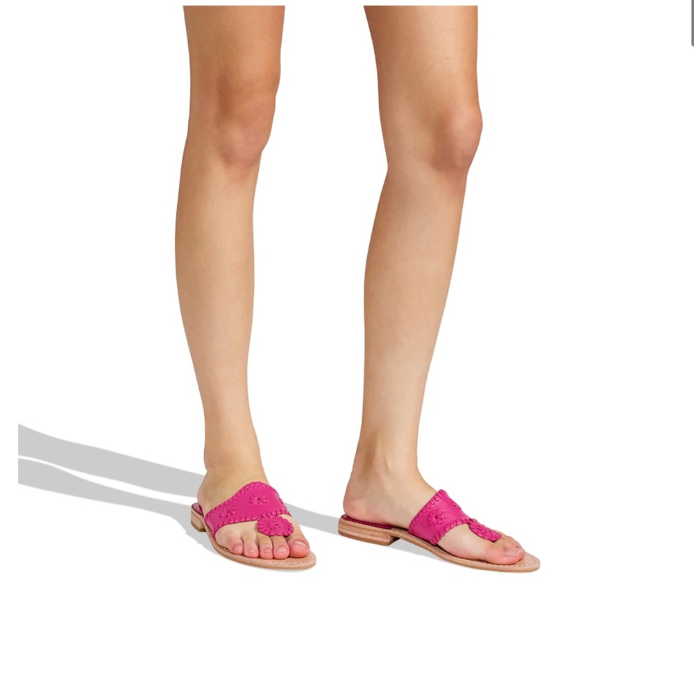 Jack Rogers Palm Beach (Fuchsia)‎ Women's Sandals Size 5